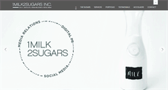 Desktop Screenshot of 1milk2sugarspr.com